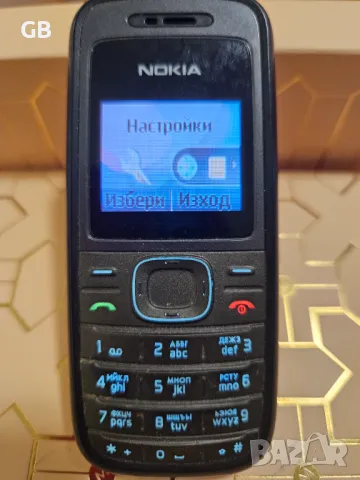 Nokia 1208 с оригинално зарядно + кожено калъфче, снимка 2 - Nokia - 50212205
