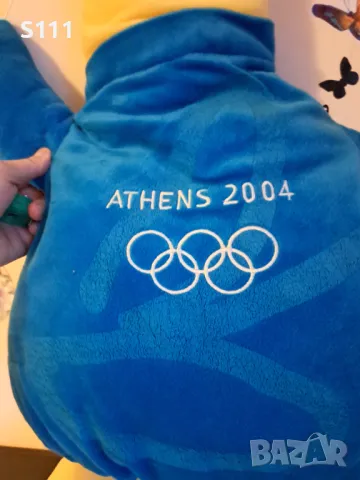 Голяма плюшена кукла Athens 2004 - символ на Олимпийските игри в Атина 2004, снимка 2 - Колекции - 48868316