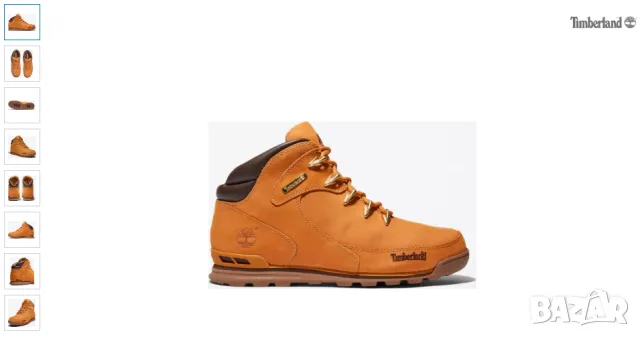 Timberland Euro Rock Mid боти / обувки  номер 43,5-44, снимка 5 - Мъжки боти - 47527625