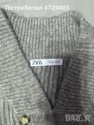 Дамска жилетка нова Зара М размер , снимка 3 - Жилетки - 53459700