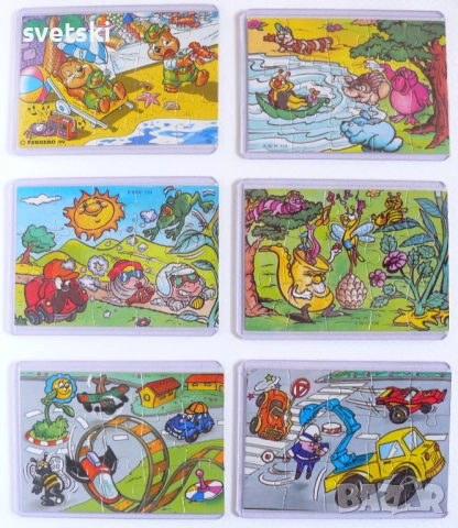 Киндер - играчки от шоколадови яйца - Kinder Surprise, снимка 18 - Колекции - 34232449