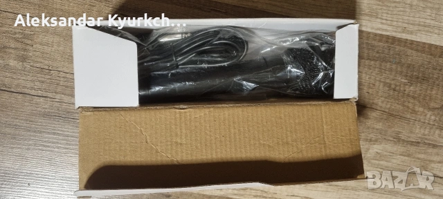 динамичен кабелен микрофон караоке аксесоар LG, снимка 5 - Микрофони - 53023876