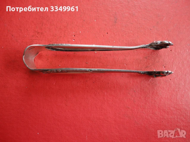 Невероятна щипка за лед захар Арт Деко , снимка 3 - Колекции - 51376668