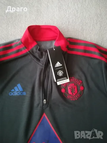 2020-21 Manchester United adidas Human Race 1/4 Zip Training Top, снимка 5 - Футбол - 46883096