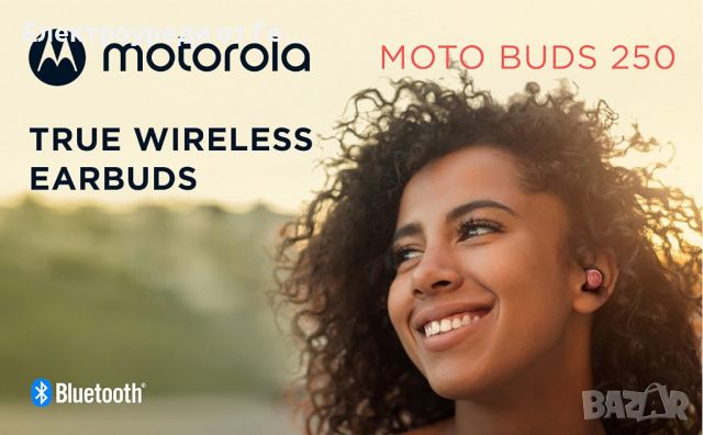 Чисто Нови Безжични Wireless Слушалки Motorola VerveBuds 250, снимка 5 - Безжични слушалки - 45354298