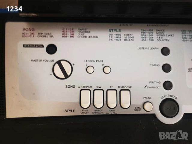 синтезатор клавир YAMAHA YPT-200 пиано с 5 октави , снимка 5 - Синтезатори - 53949117