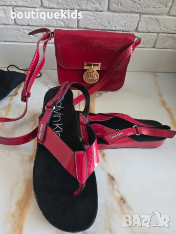 Сандали Calvin Klein  39омер  и чанта  Guess, снимка 1