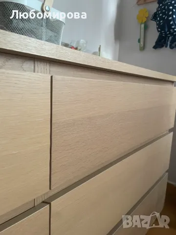 Голям Скрин с 6 чекмеджета IKEA MALM - 160 х 48 х 78 см, снимка 3 - Скринове - 49347897