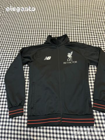 New Balance LIVERPOOL мъжко софт шел горнище Размер С, снимка 5 - Спортни дрехи, екипи - 45716881