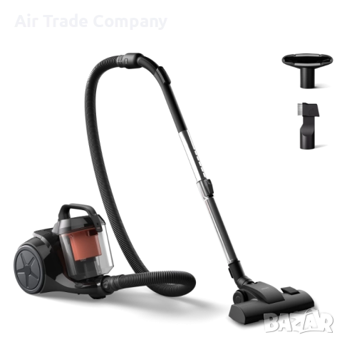 Прахосмукачка Philips 1000 Series XB1142/10, черна, снимка 3 - Прахосмукачки - 52752525