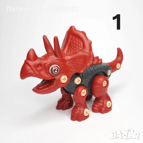 Динозавър за сглобяване с винтоверт – Игра и обучение в едно, снимка 3 - Други - 51252351