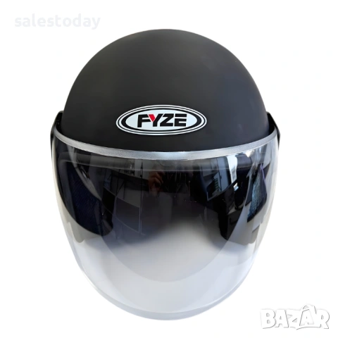 Каска за мотор с визьор, 5 цвята, универсален размер, снимка 3 - Аксесоари и консумативи - 44823745