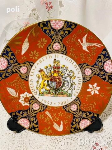 порцеланова чиния за стена , снимка 2 - Декорация за дома - 51237963