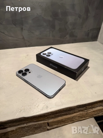 Перфектен Iphone 13 Pro 512 GB Sierra blue, снимка 3 - Apple iPhone - 52805027