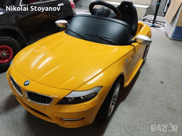 BMW Z4 Electric Ride On car. акумулаторна кола, снимка 2 - Детски велосипеди, триколки и коли - 46332717