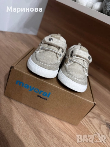 Обувки мокасини Mayoral, снимка 5 - Бебешки обувки - 53823287