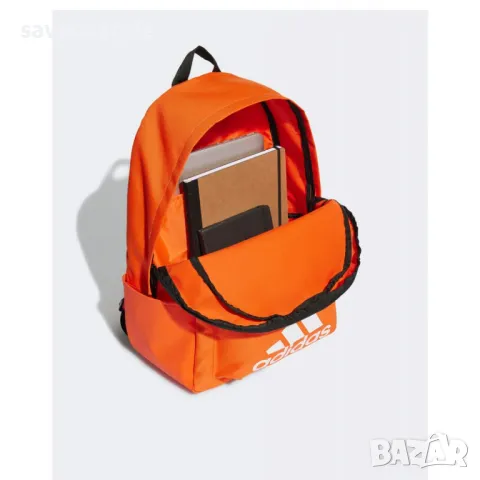 Раница ADIDAS Classics Badge Of Sport Backpack Orange, снимка 3 - Раници - 48831926