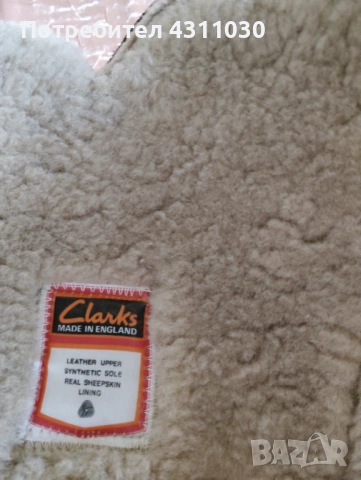 Топли ботушки Clarks  40 номер от естествена кожа, снимка 6 - Мъжки ботуши - 53392445