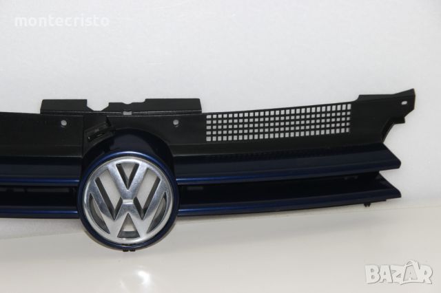 Предна решетка VW Golf 4 (1998-2004г.) предна емблема Голф IV / 🔵Цвят: Тъмно син, снимка 7 - Части - 46466468
