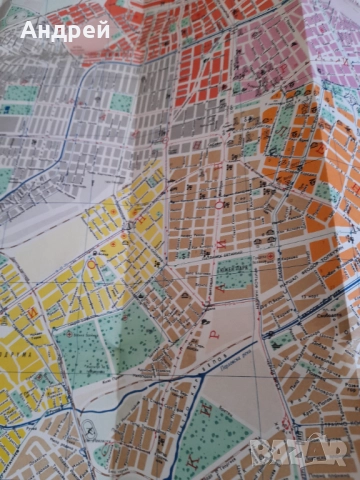 Стара карта,План указател София #4, снимка 5 - Други ценни предмети - 51954807