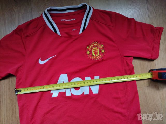 Manchester United / Nike - детска футболна тениска Манчестър Юнайтед , снимка 4 - Детски тениски и потници - 45436873