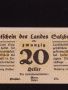 Банкнота НОТГЕЛД 20 хелер 1919г. Австрия Залцбург перфектно състояние за КОЛЕКЦИОНЕРИ 44690, снимка 2