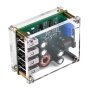 DC 7V-60V към 5V 5A модул с 4 USB изхода и акрилен корпус, снимка 2