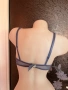 Passionata 75 B Син, бродериен сутиен , снимка 4