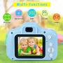 Детски дигитален фотоапарат STELS FunShot W390, Селфи камера, 40MP, Игри, снимка 1