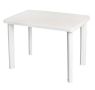 Градинска маса бяла, снимка 1 - Градински мебели, декорация  - 45950399