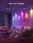 Govee Cube, RGBIC LED стенна лампа работи с Alexa, WiFi интелигентни лампи за декориране на стаи, пр, снимка 2