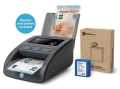 Детектор за фалшиви банкноти Safescan 155-S (G2) + батерия + стакер, снимка 1