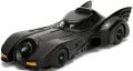 Метална количка кола Батмобил с фигура Батман 1:24 Batman Batmobile 1989г, снимка 2