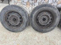 Алуминиеви джанти със зимни гуми, снимка 1