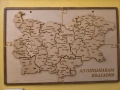 карта на България пъзел , снимка 1