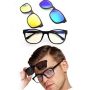 Магнитни очила 3 в 1 Magic vision, снимка 1 - Слънчеви и диоптрични очила - 45749193