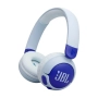 Детски слушалки с микрофон JBL, JR320BT, Bluetooth, сини, снимка 1