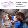 1617 Кутия за храна с 3 отделения BPA FREE, снимка 3