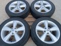 Лети джанти 17ки 5х114.3 Nissan+летни гуми 215/60/17 Pirelli, снимка 2