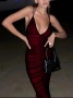 Стилна секси рокля, снимка 3