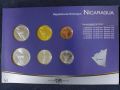 Комплектен сет - Никарагуа 1997 - 2007 , 6 монети, снимка 3