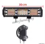 7D LED BAR Блиц Бял и Оранжева 180W 30см, снимка 4