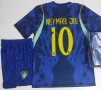 Neymar 26/27 Мондиал Световно FIFA Детски Екип Неймар Бразилия Син, снимка 1