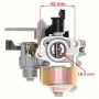 Карбуратор за мотофреза 5.5/7.5 к.с., с кранче за бензин, (01957), снимка 4