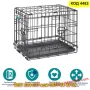 Сгъваема метална клетка за малки кучета и котки – 60x46x51 см - КОД 4482, снимка 7
