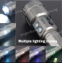 Мощен LED алуминиев фенер Функция Powerbank 5 цвята на светене, снимка 10