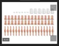 дюзи и електроди за плазмена резачка на Парксайд комплект 60бр., снимка 1