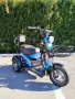 	Двуместна електрическа триколка Vanguard Pudding 1800W-48V-20Ah - BLUE, снимка 1