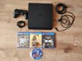 Playstation 4 slim 500 GB + игри, снимка 1