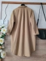 Кафява рокля тип риза ZARA , снимка 7